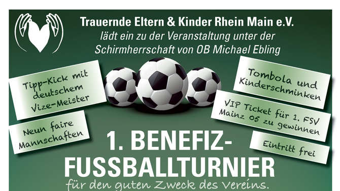 Benefiz-Fussball mit Schirmherr OB Ebling