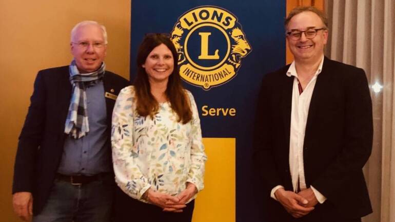 Vorstellung beim Lions Club Mainz-Schönborn