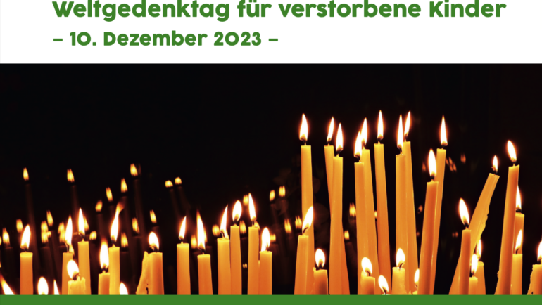 Einladung zum Gedenkgottesdienst am 10.12.2023