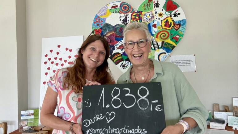 Geburtstagsspendenaktion mit Herz